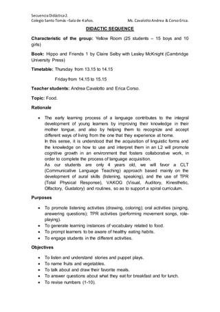 Didactic Sequence 2 | DOCX