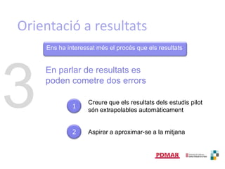 Fem massa per a molt pocs? 