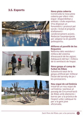Sant Pere de Ribes, per a les persones (2019-2023)