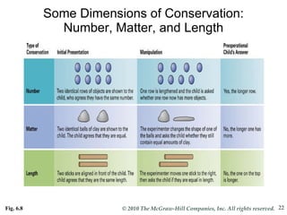 Some Dimensions of Conservation: Number, Matter, and Length Fig. 6.8 