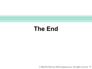 The End 