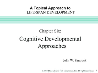 cognitive development approach