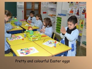 Pretty and colourful Easter eggs
 