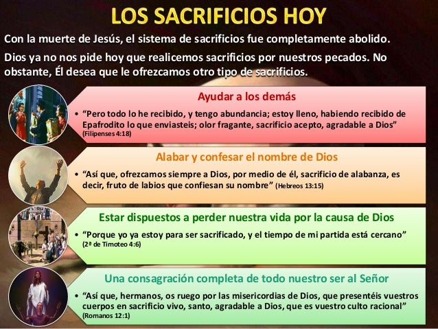 Los sacrificios