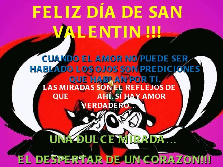 Presentación San Valentin- poemas!