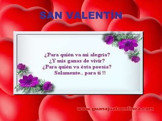SAN VALENTÍN 