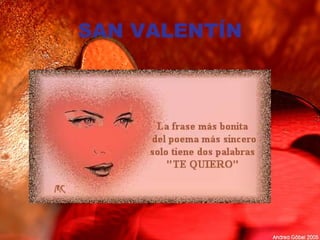 SAN VALENTÍN 