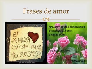 Frases de amor
          

 