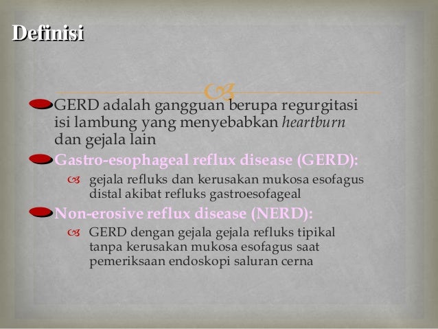 Referrat Gerd