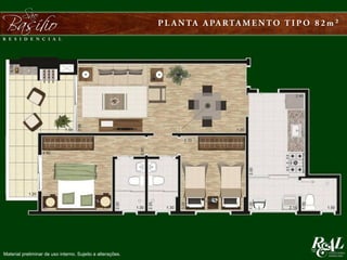 Material preliminar de uso interno. Sujeito a alterações.
 