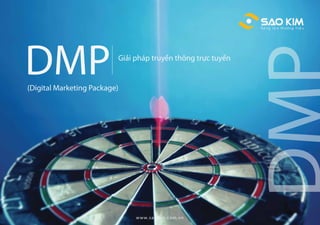 DMP                       Gi i pháp truy n thông tr c tuy n


(Digital Marketing Package)




                               www.saokim.com.vn
 