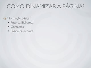 Ferramentas da Web 2.0 em Bibliotecas