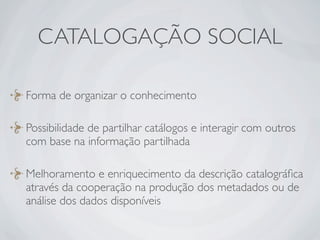 Ferramentas da Web 2.0 em Bibliotecas