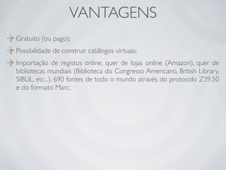 Ferramentas da Web 2.0 em Bibliotecas