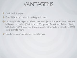 Ferramentas da Web 2.0 em Bibliotecas