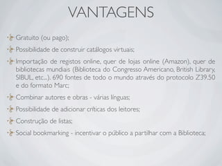 Ferramentas da Web 2.0 em Bibliotecas