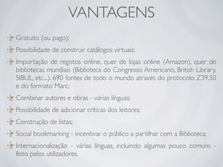 Ferramentas da Web 2.0 em Bibliotecas