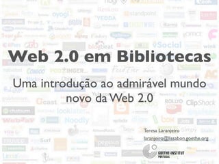 Ferramentas da Web 2.0 em Bibliotecas