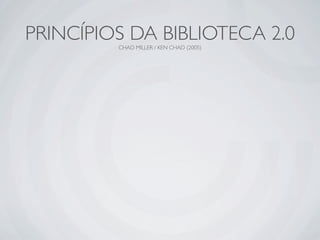 Ferramentas da Web 2.0 em Bibliotecas