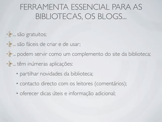Ferramentas da Web 2.0 em Bibliotecas