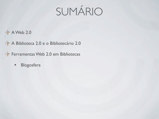 Ferramentas da Web 2.0 em Bibliotecas