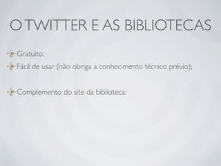 Ferramentas da Web 2.0 em Bibliotecas