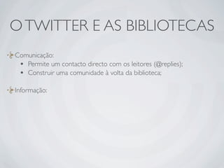 Ferramentas da Web 2.0 em Bibliotecas
