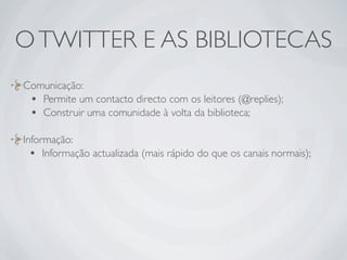 Ferramentas da Web 2.0 em Bibliotecas