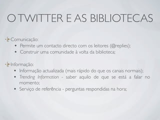 Ferramentas da Web 2.0 em Bibliotecas