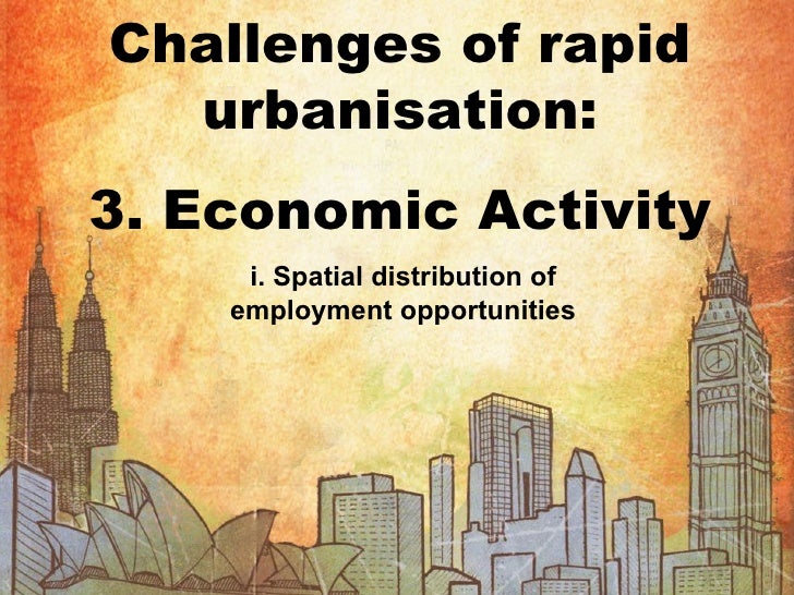 Rapid urbanization essay