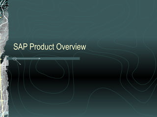 SAP Product Overview 