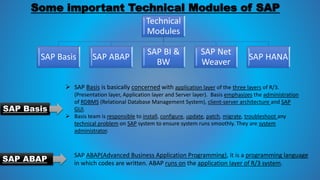 Sap- An Overview | PPTX