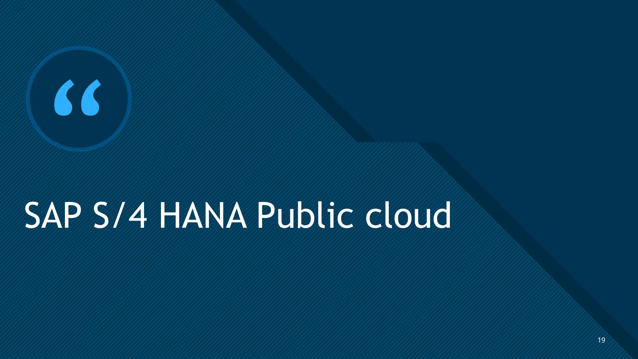 SAP S/4 HANA sourcing and procurement to Public cloud | PPTX