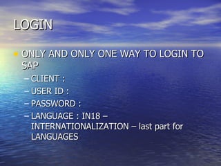 One Int Sap Sign In SAP ABAP - Needed Notes | PPT