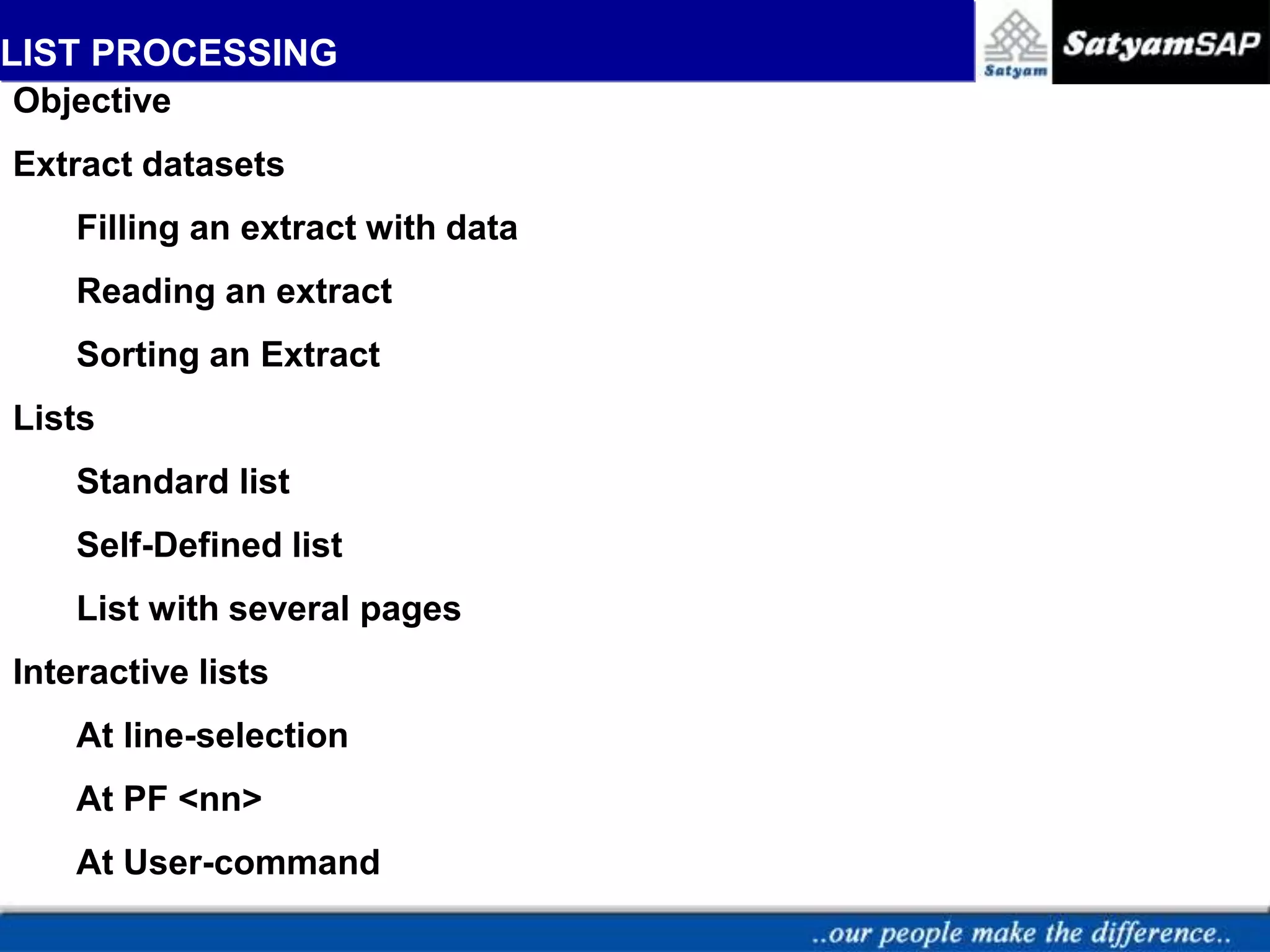 SAP-ABAP-List-Processing.ppt