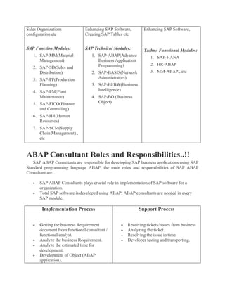 sap abap training in chennai | PDF