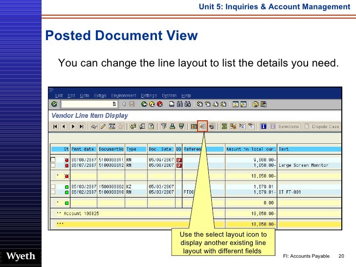SAP Inquires Account Management | http://sapdocs.info