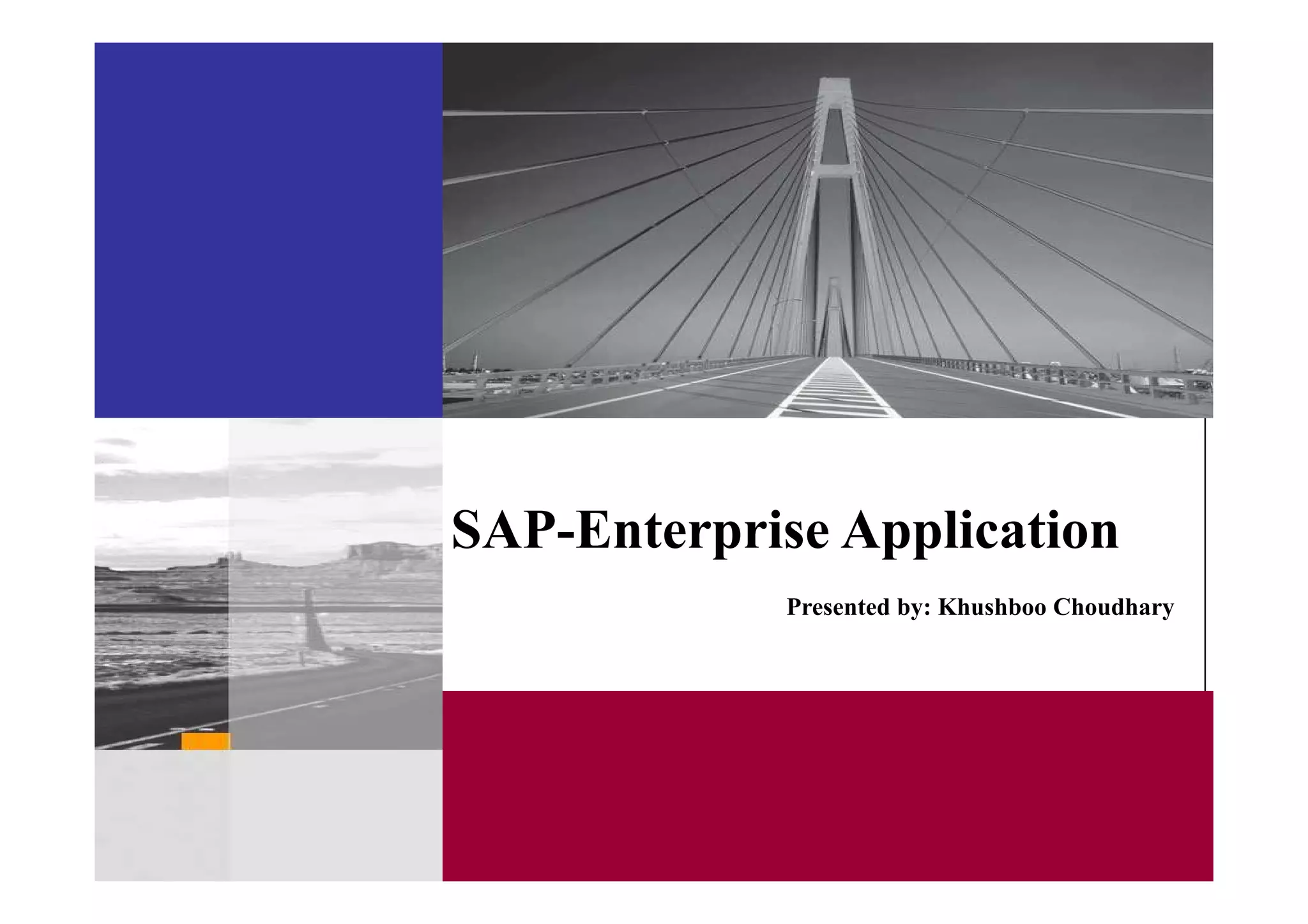 Sap an enterprise application | PPT