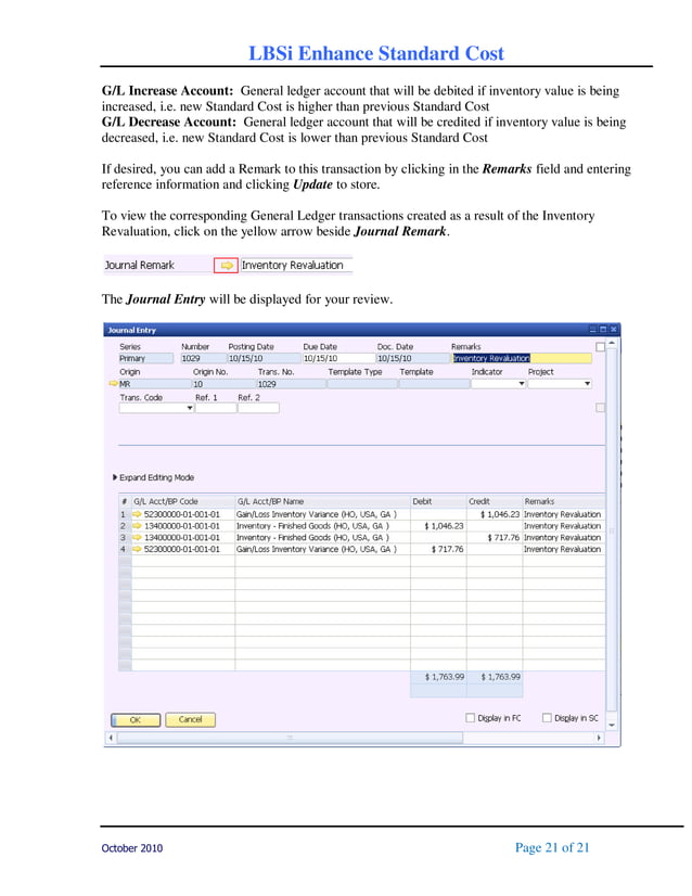 Sap businessonestandardcostrollupguide PDF