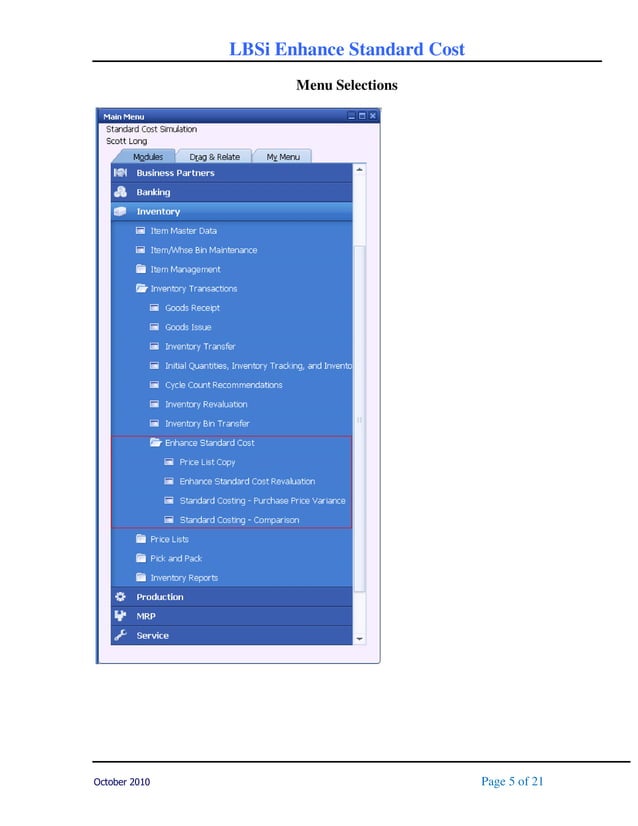 Sap businessonestandardcostrollupguide PDF