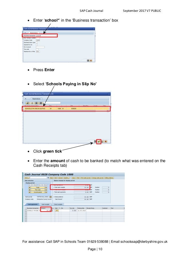 Sap cashjournalsv7september2017