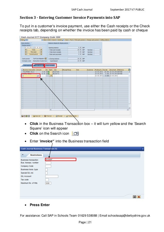 Sap cashjournalsv7september2017
