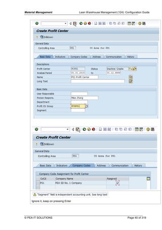 Sap Configuration Guide SAP Configuration Guide for Functional Modules (Based on IDES) | PDF