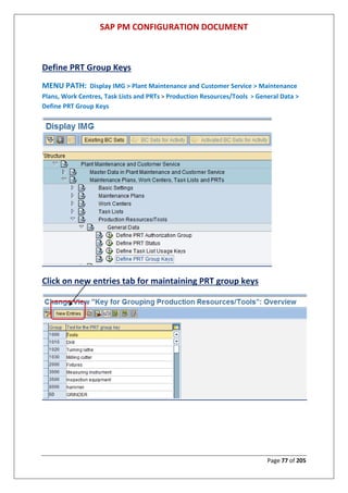 Sap External Processing Control Key SAP ECC 6.0 PM Configuration Manual - www.sapdocs.info