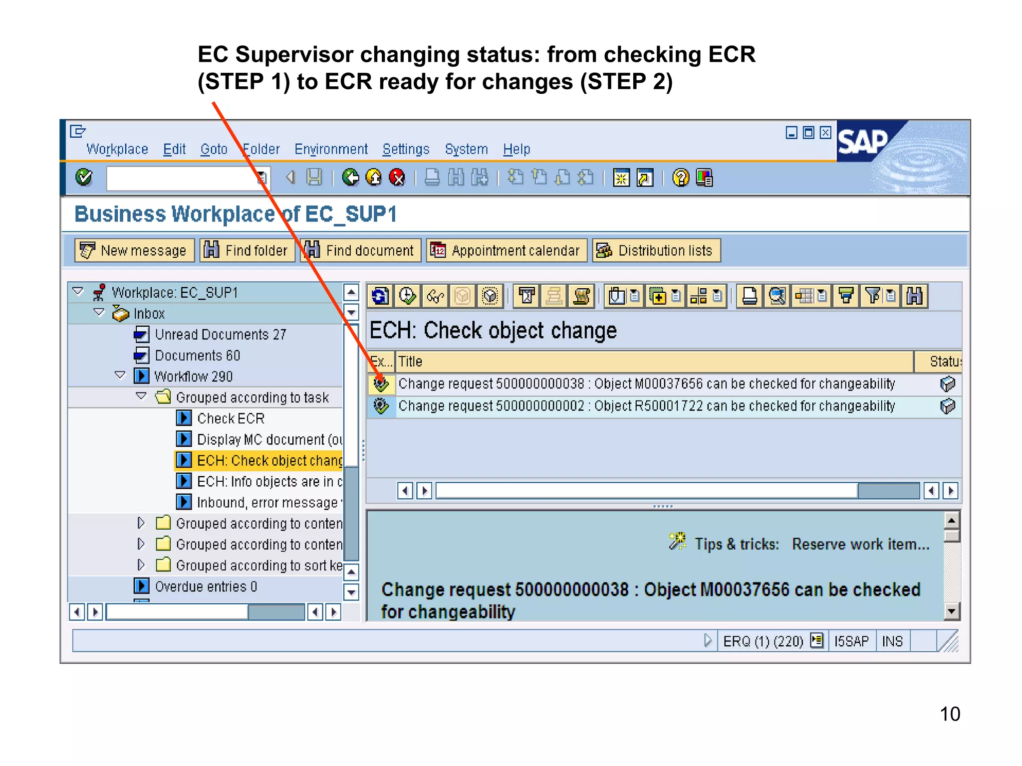 SAP: ECR, ECO, BOM | PPT