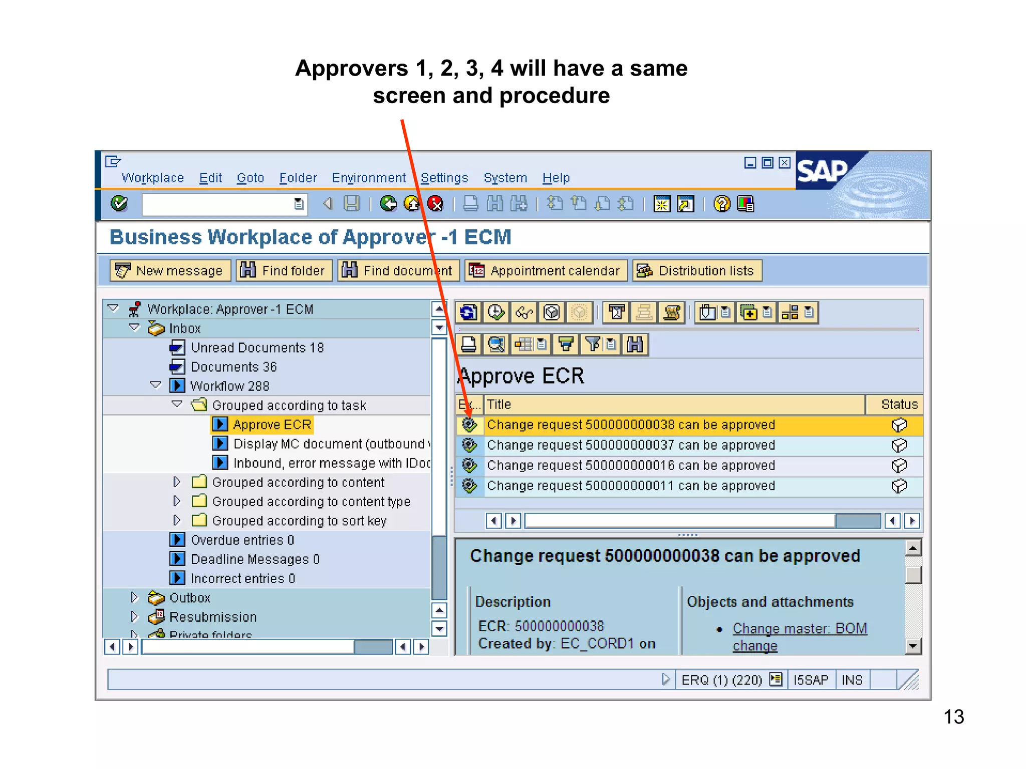 SAP: ECR, ECO, BOM | PPT