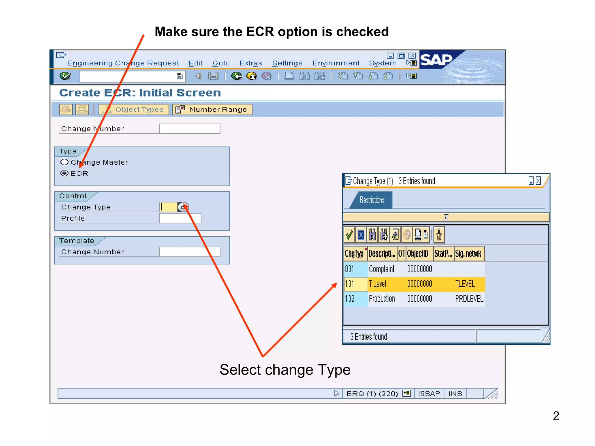 SAP: ECR, ECO, BOM | PPT