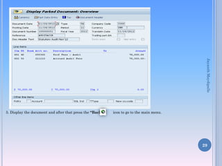 5. Display the document and after that press the “Back” icon to go to the main menu.
29
JayanthMaydipalle
 