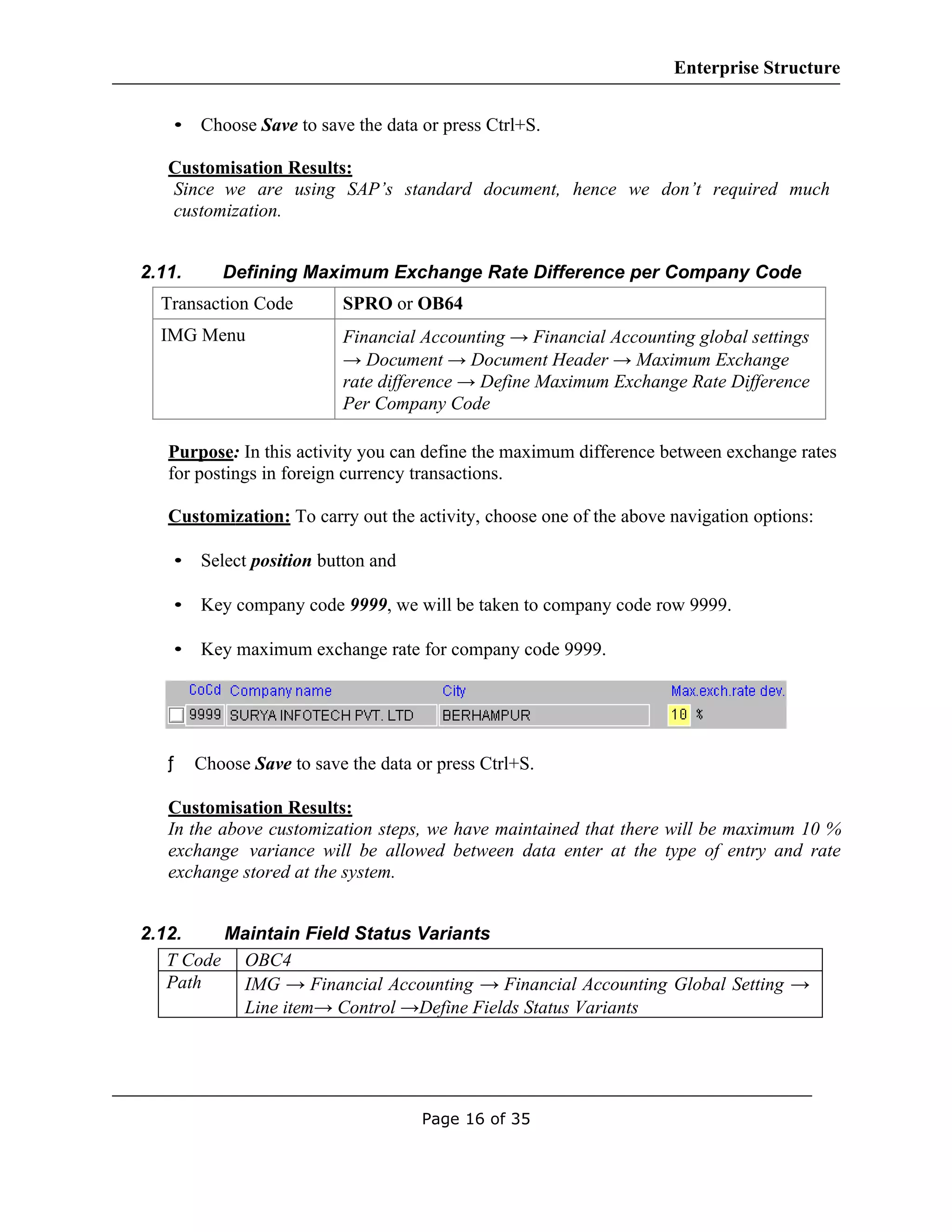 Sap fico-enterprise-structure