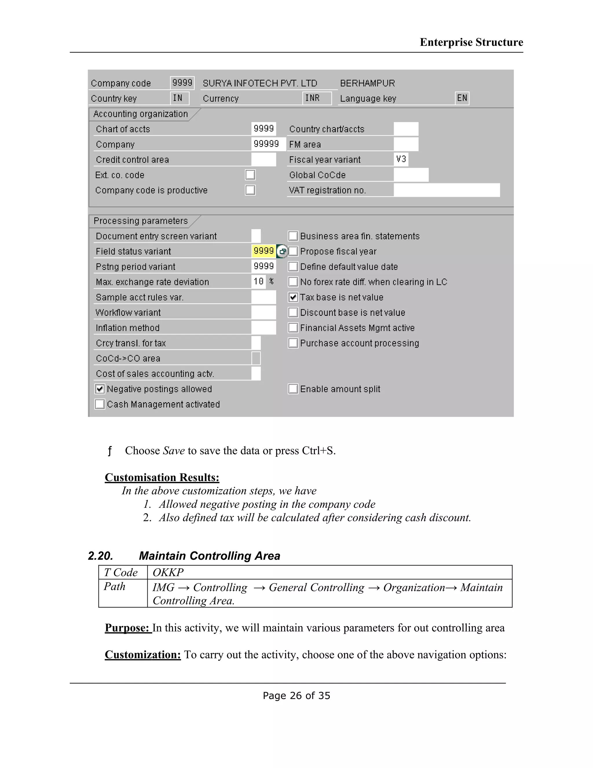 Sap fico-enterprise-structure